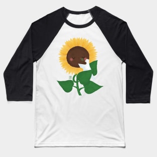 Sunflower and dove Baseball T-Shirt